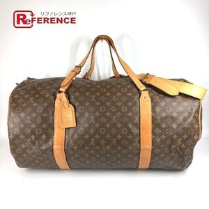 Louis Vuitton Monogram Sac Polochon Bag shoulder canvas brown